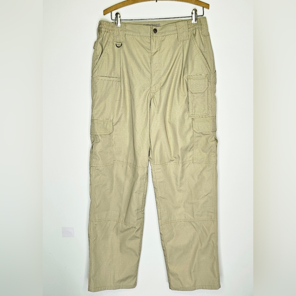 5.11 Tactical Series Men’s Pro Pants in Khaki Size 34 x 32